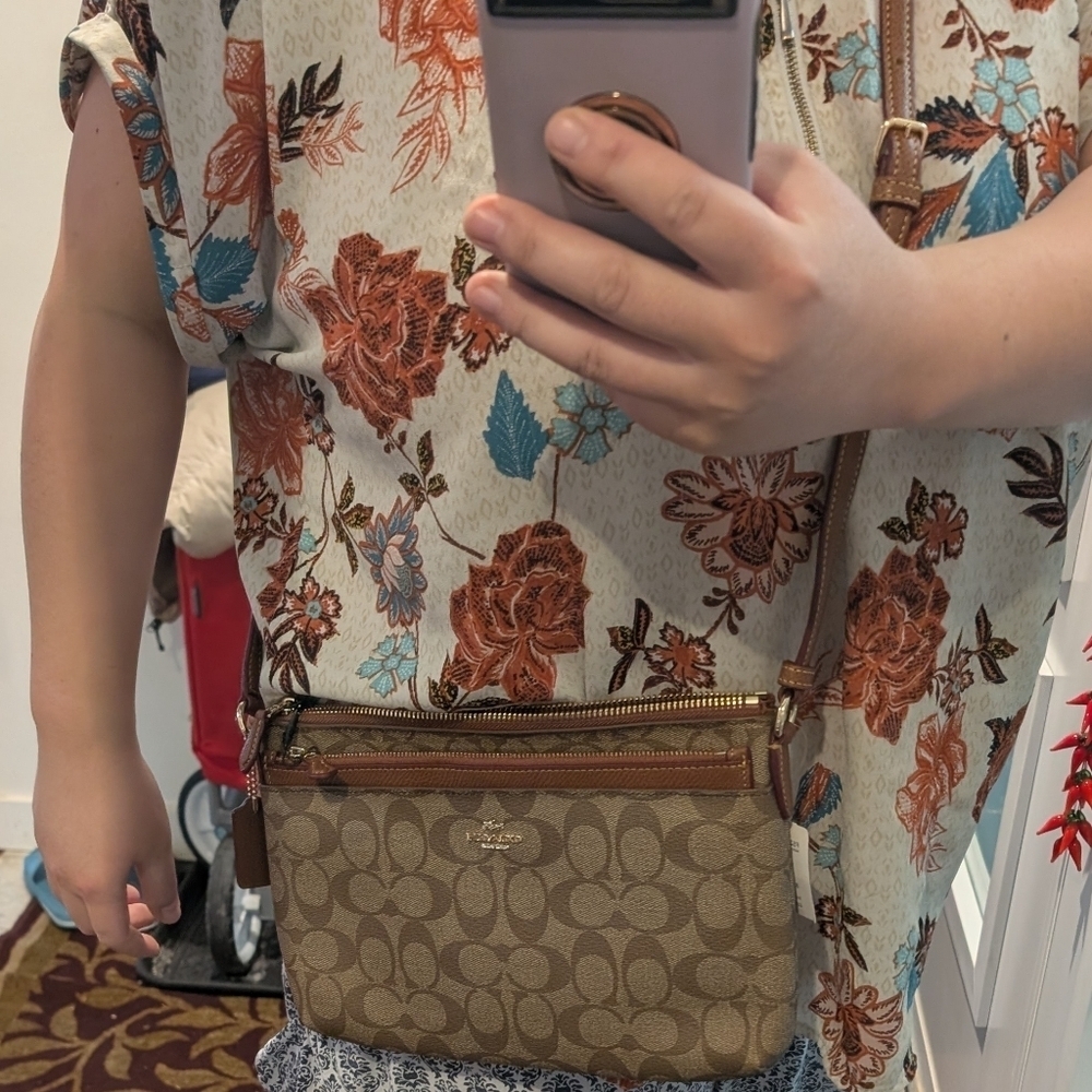 Coach F52657 East/West pop Crossbody Bag - Picture 11 of 11